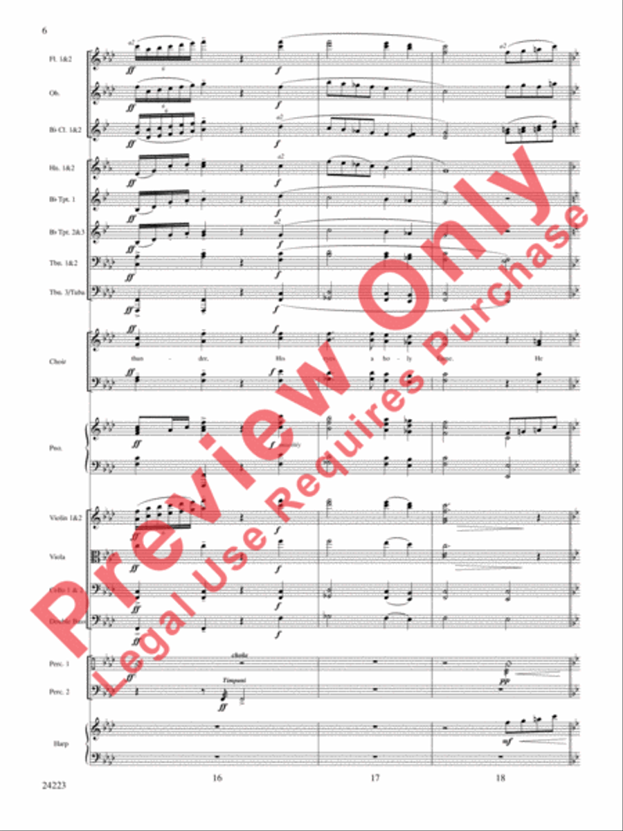 Living Lord Choir scores gallery preview page 7
