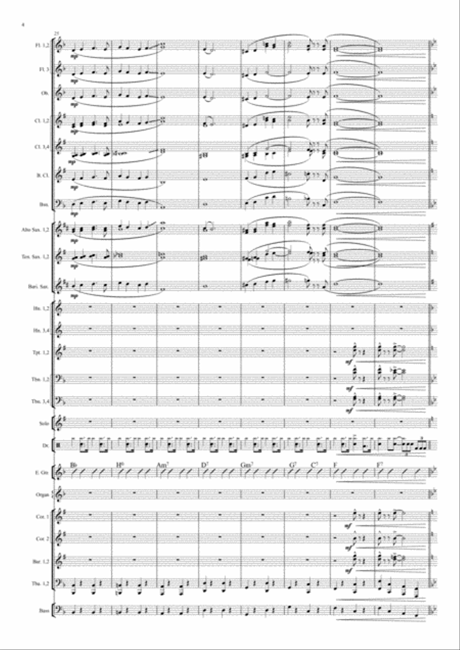 I Can't Give You Anything but Love, Baby I Can't Give You Anything but Love, Baby Marching Band scores gallery preview page 5