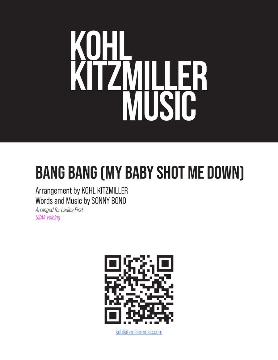 Bang Bang (my Baby Shot Me Down) SSAA scores gallery preview page 1