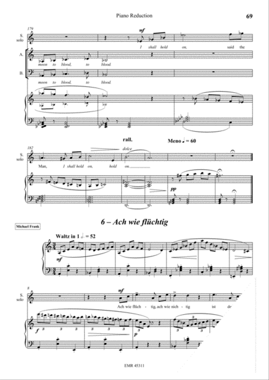 The Song Of Man The Song Of Man 4-Part scores gallery preview page 20