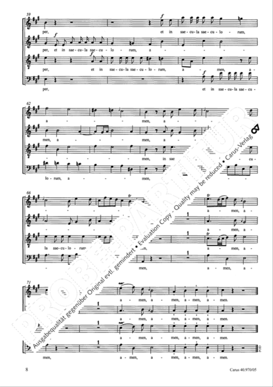 Laudate pueri SSA scores gallery preview page 9