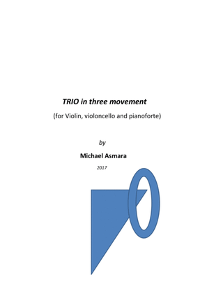 Book cover for Trio (for violin, violoncello and piano)