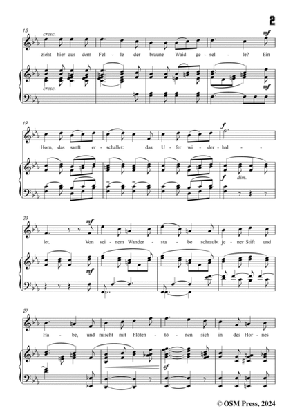 F. Mendelssohn-Das Schifflein(Ein Schifflein ziehet leise),Op.99 No.4,in E flat Major