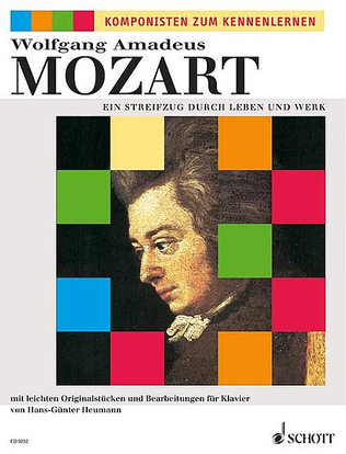 Book cover for Wolfgang Amadeus Mozart: Ein Streifzug durch Leben und Werk