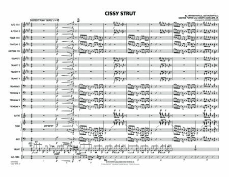 Cissy Strut - Conductor Score (Full Score)