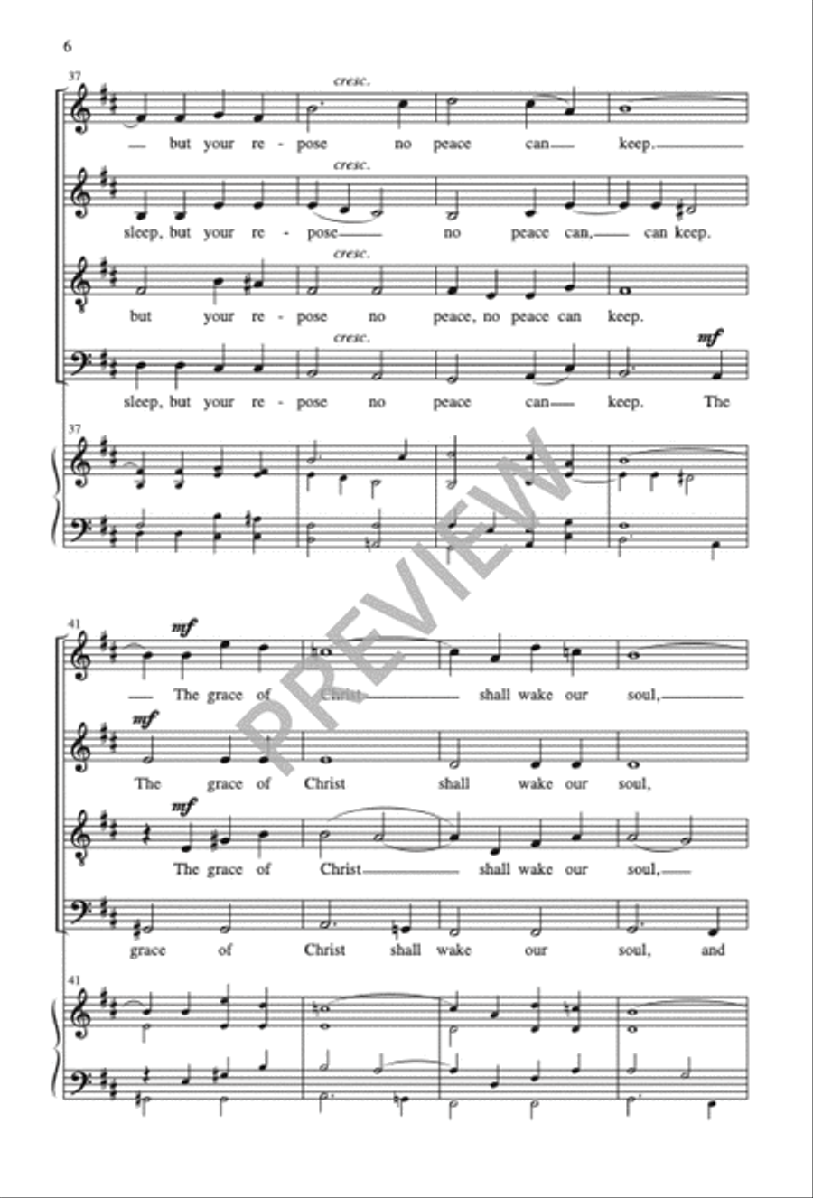Death, Be Not Proud 4-Part scores gallery preview page 7