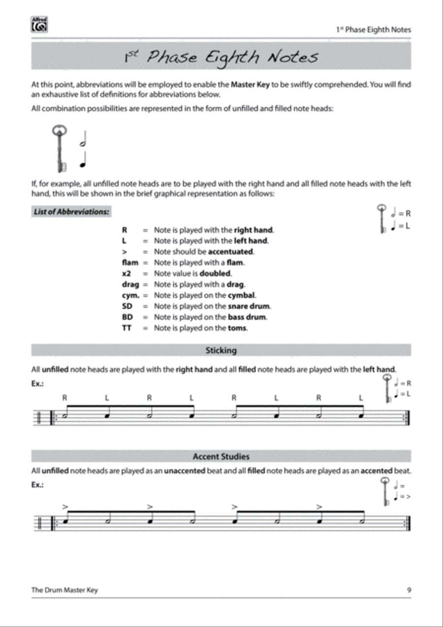 The Drum Master Key Drum Set scores gallery preview page 7