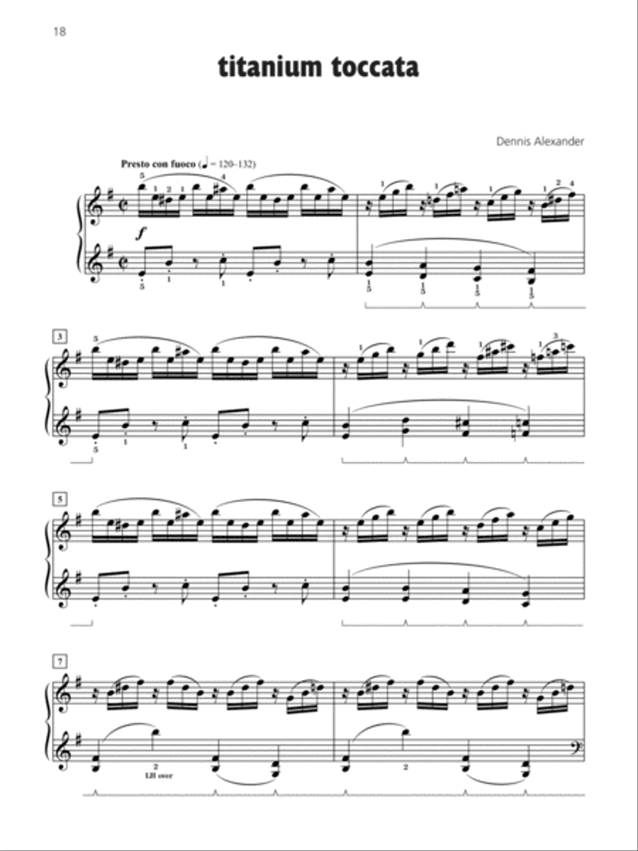 A Splash of Color Piano Solo scores gallery preview page 6
