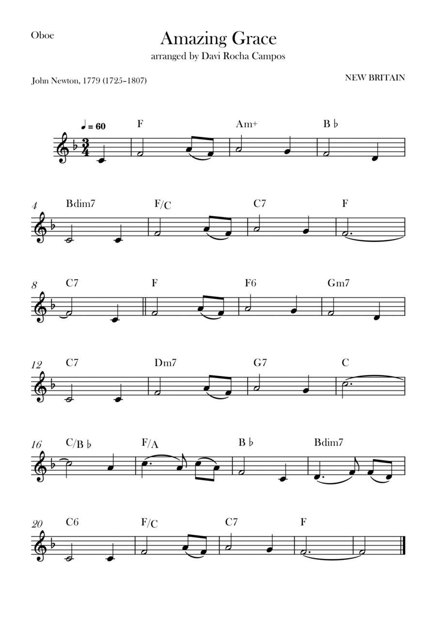 Amazing Grace Chamber Music scores gallery preview page 1