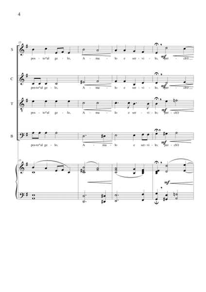 Quel Fanciullin. - Lauda Spiritual Christmas for Choir SATB and organ image number null