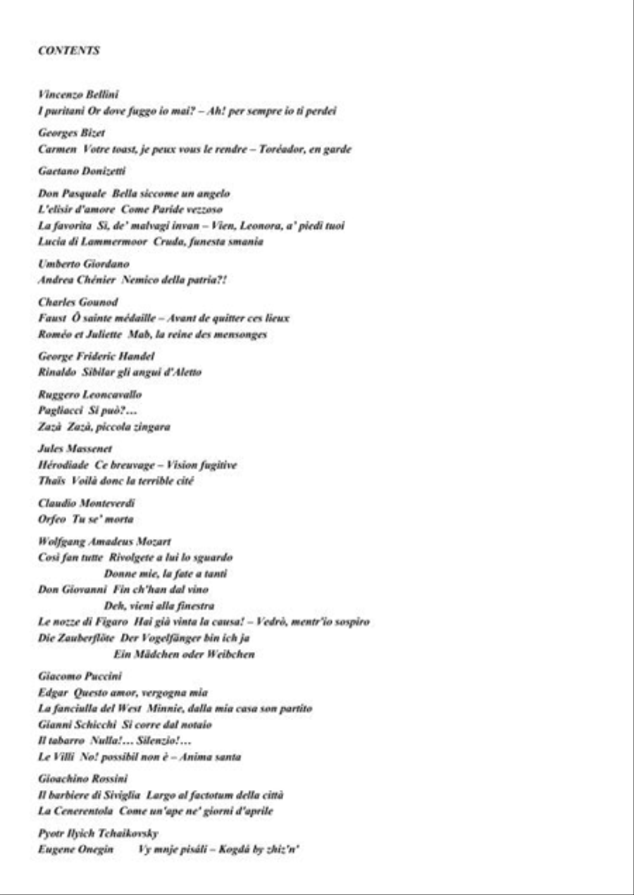Ricordi Opera Anthology Baritone Horn scores gallery preview page 4