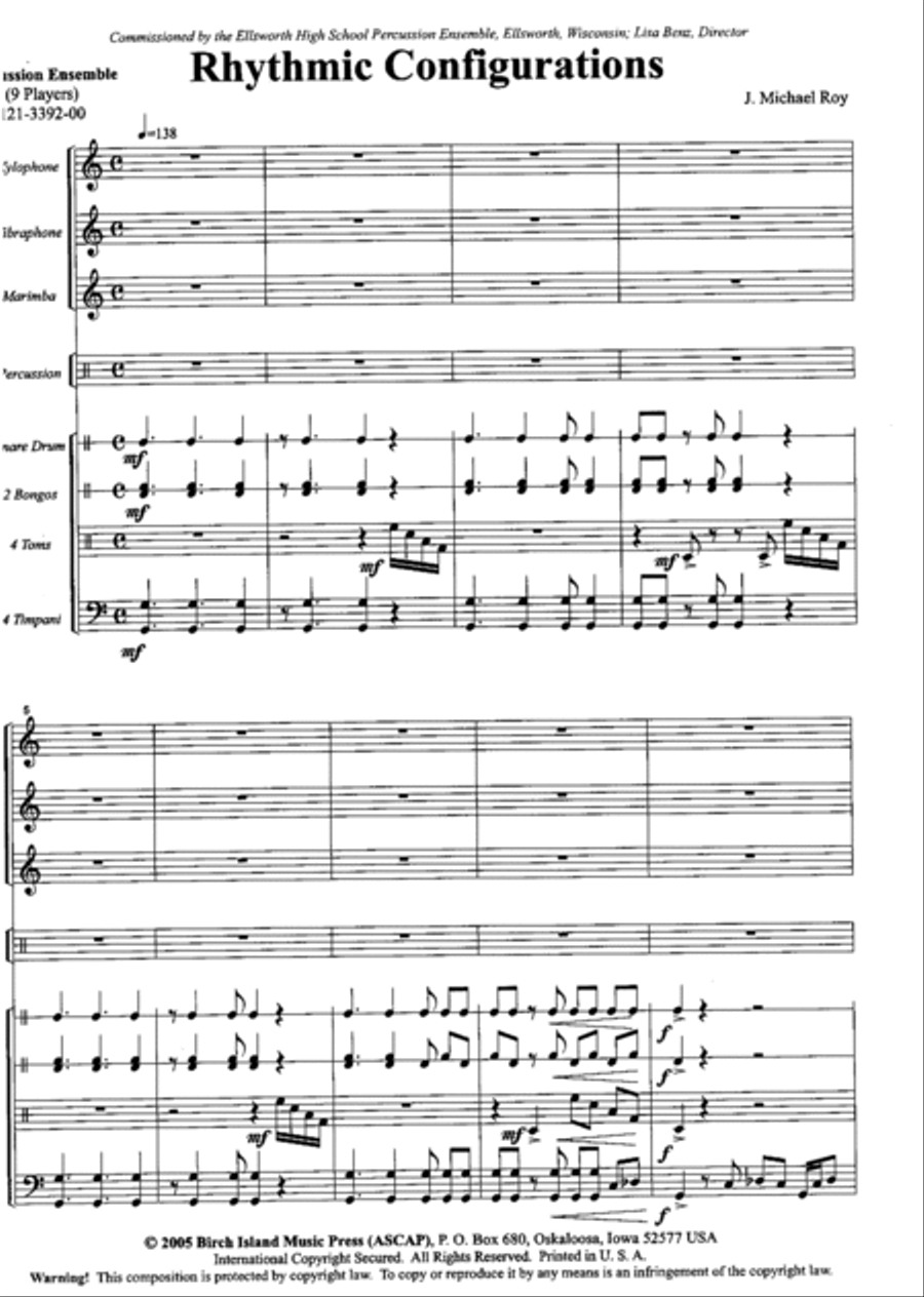 Rhythmic Configurations