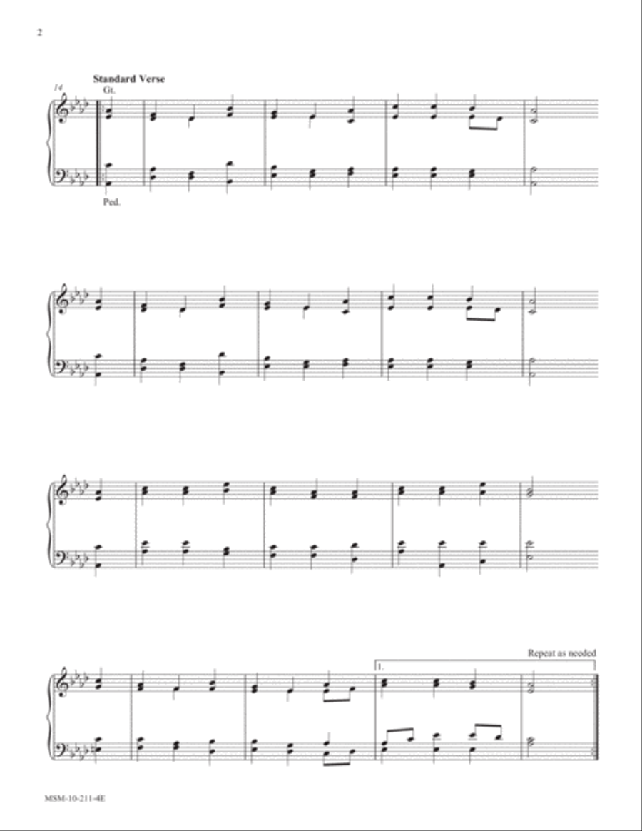 St. Denio Choir scores gallery preview page 2