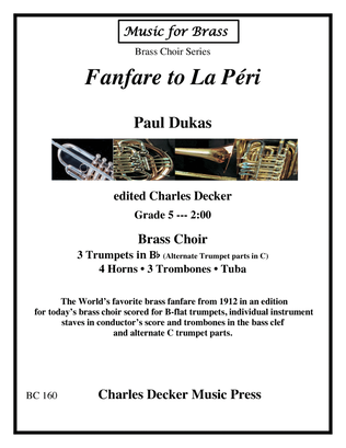 Fanfare to La Peri for Brass Choir