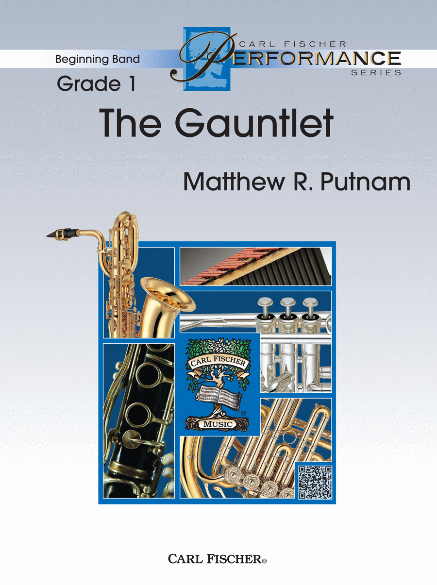 The Gauntlet Concert Band scores gallery preview page 1