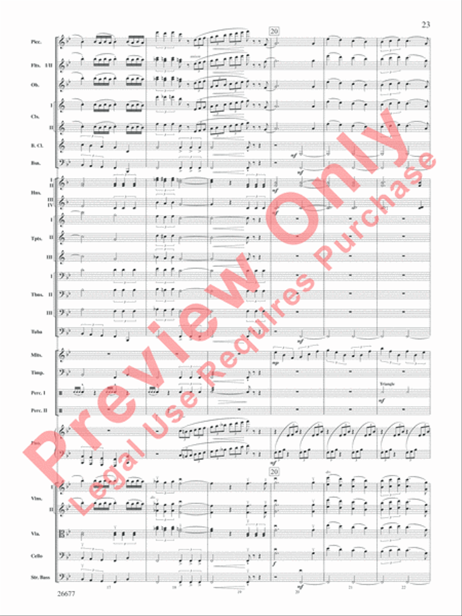 Star Wars Epic -- Part II, Suite from the Full Orchestra scores gallery preview page 24