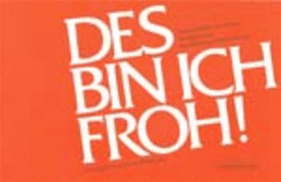 Des bin ich froh Recorder scores gallery preview page 1