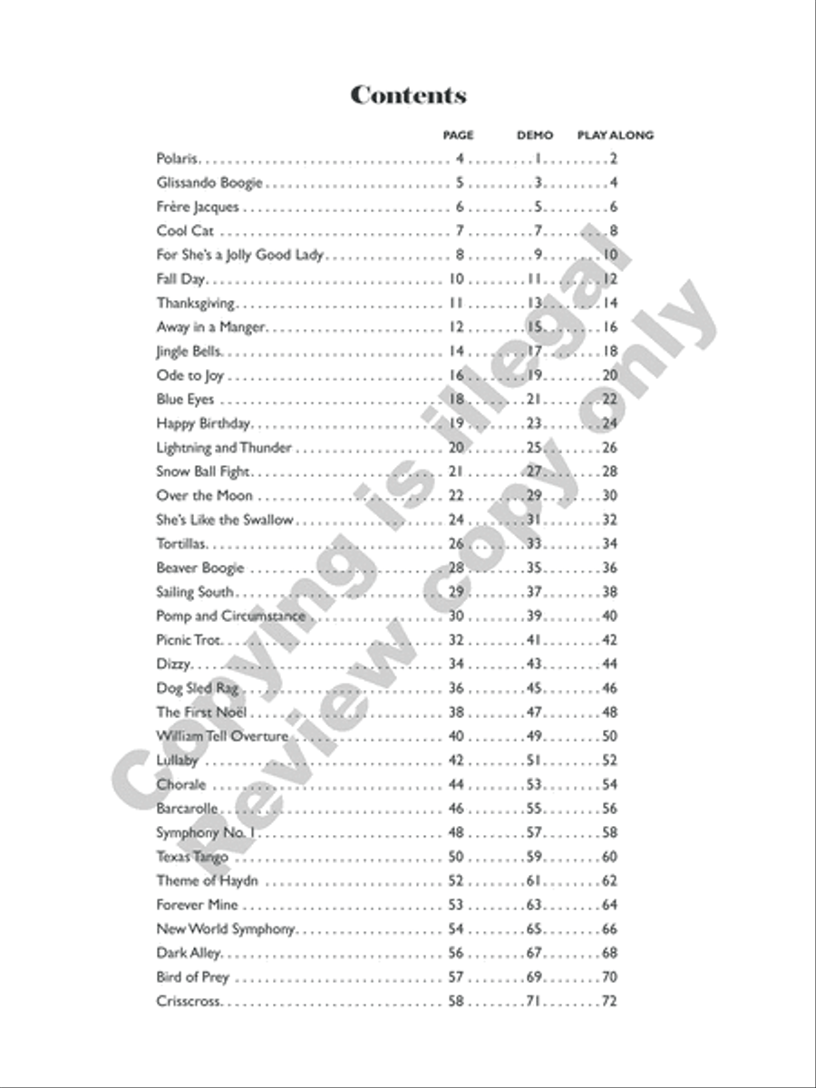 Mix and Match for Older Beginners: Performance Book: Primer and Level 1 Piano Method scores gallery preview page 15