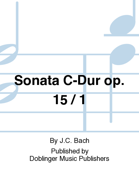 Sonata C-Dur op. 15 / 1