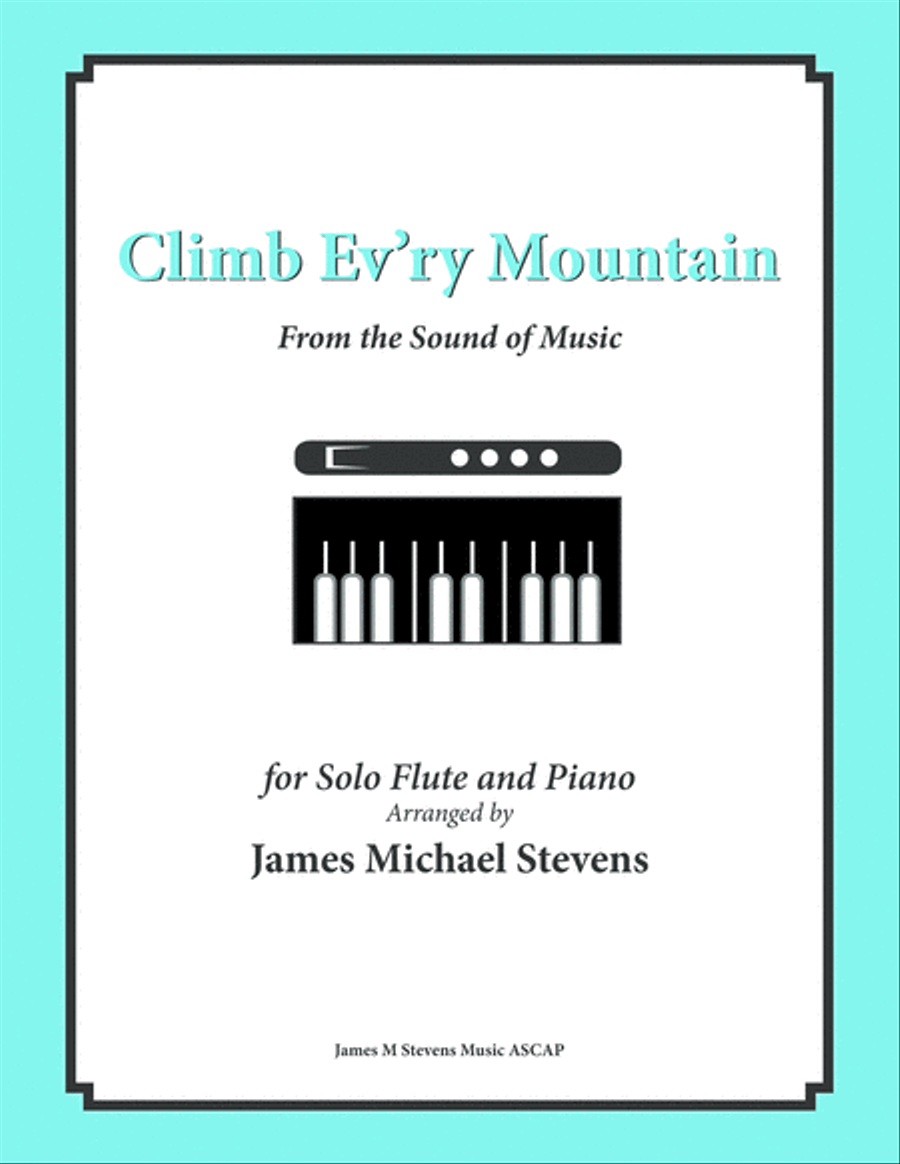 Climb Ev'ry Mountain Flute Solo scores gallery preview page 1