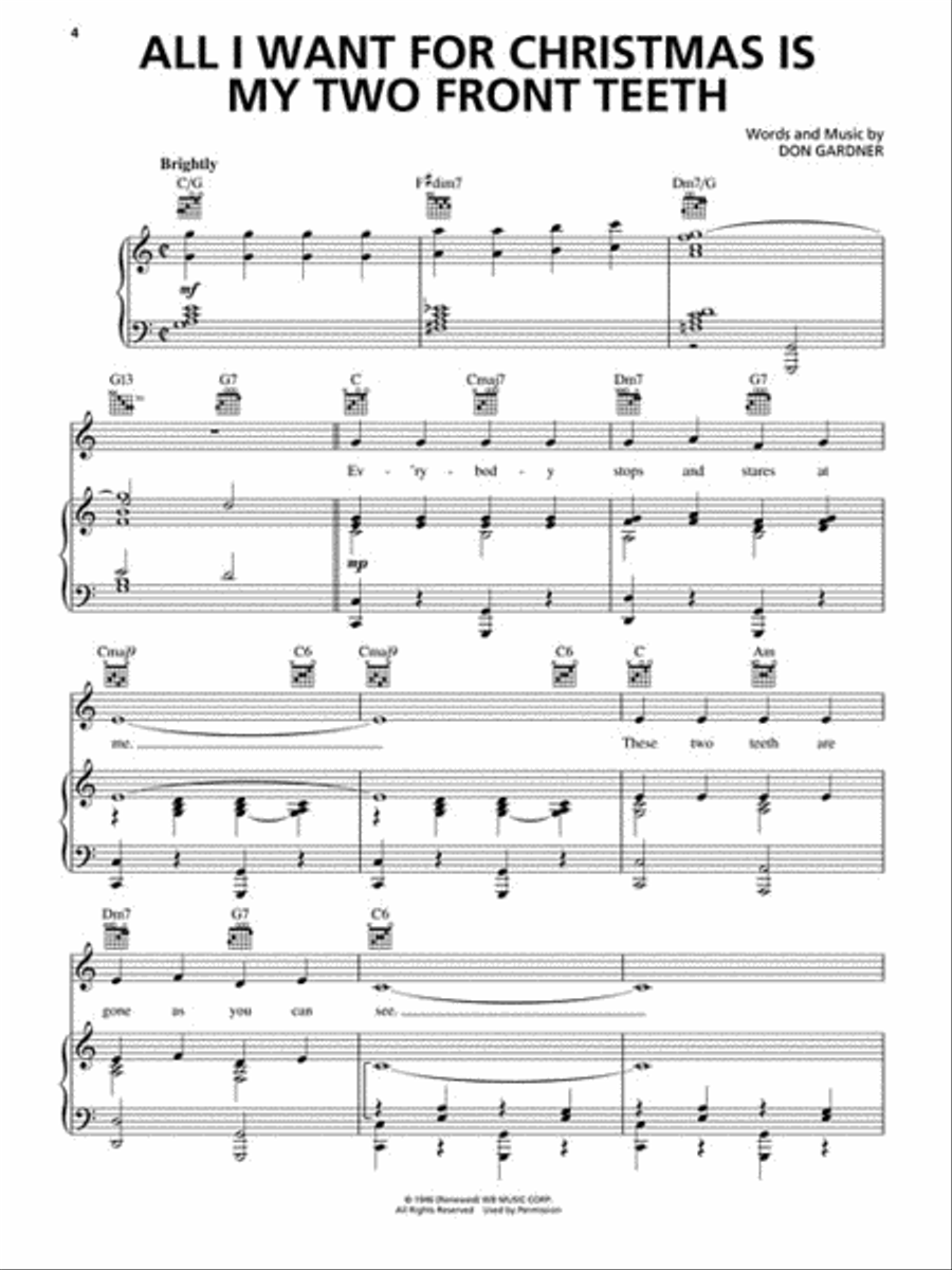 The Best Christmas Songs Ever – 6th Edition Piano, Vocal, Guitar scores gallery preview page 3