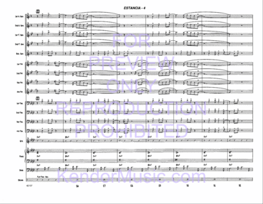 Estancia Estancia Jazz Ensemble scores gallery preview page 6