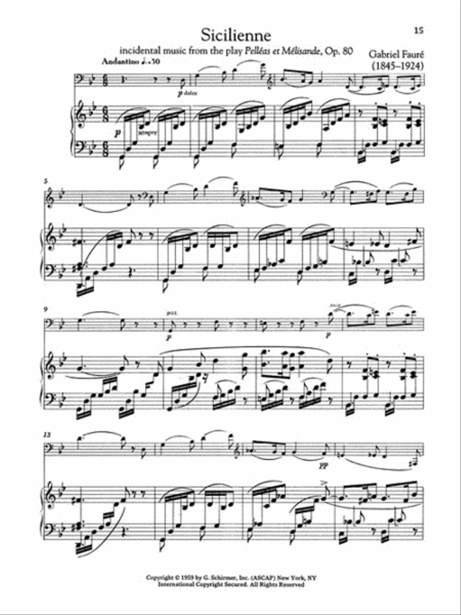 The Cello Collection – Intermediate Level Cello scores gallery preview page 5
