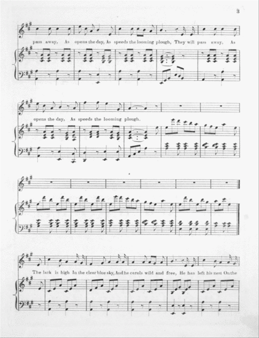 The Ploughboy. A Rural Song Voice scores gallery preview page 3