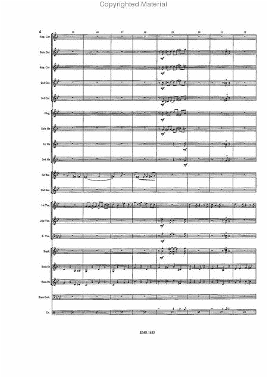 Sweet Georgia Brown Brass Band scores gallery preview page 6