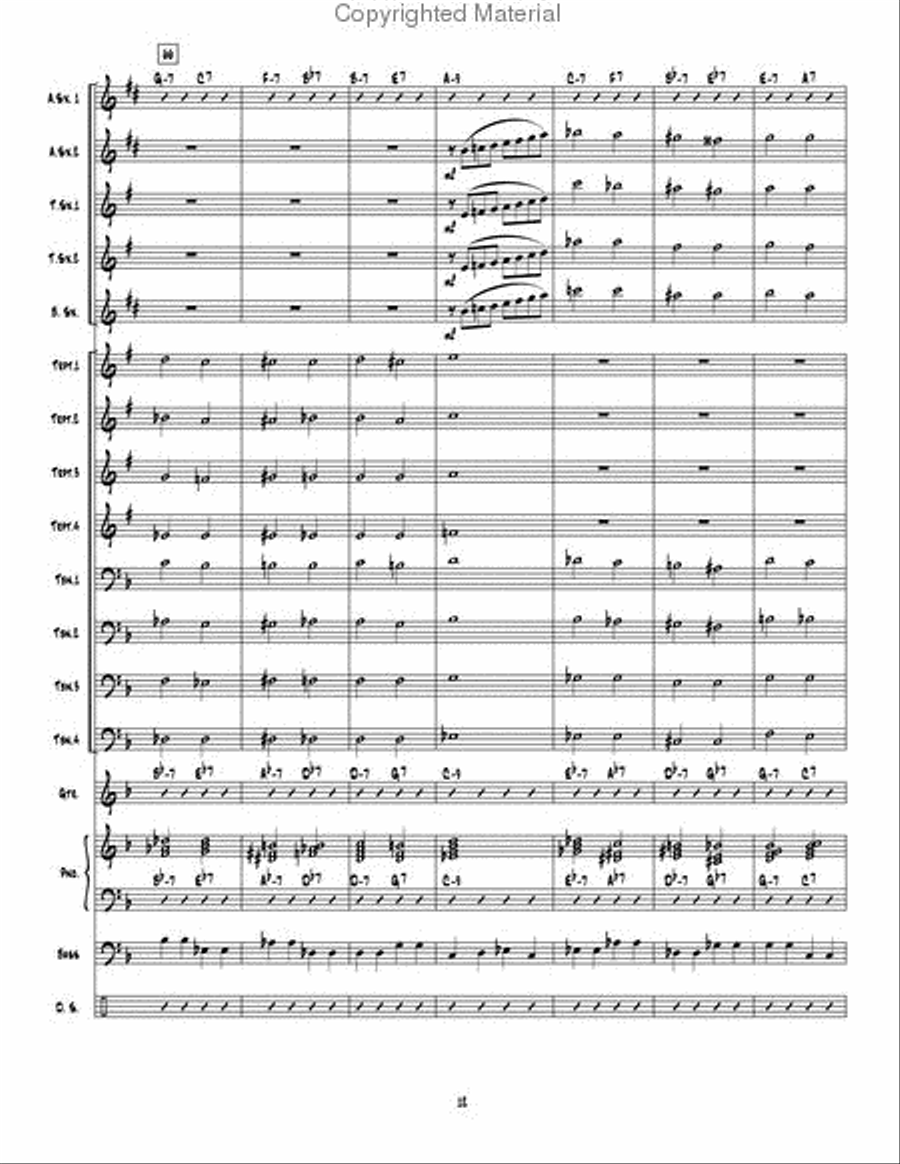 Nerve Damage Jazz Ensemble scores gallery preview page 13