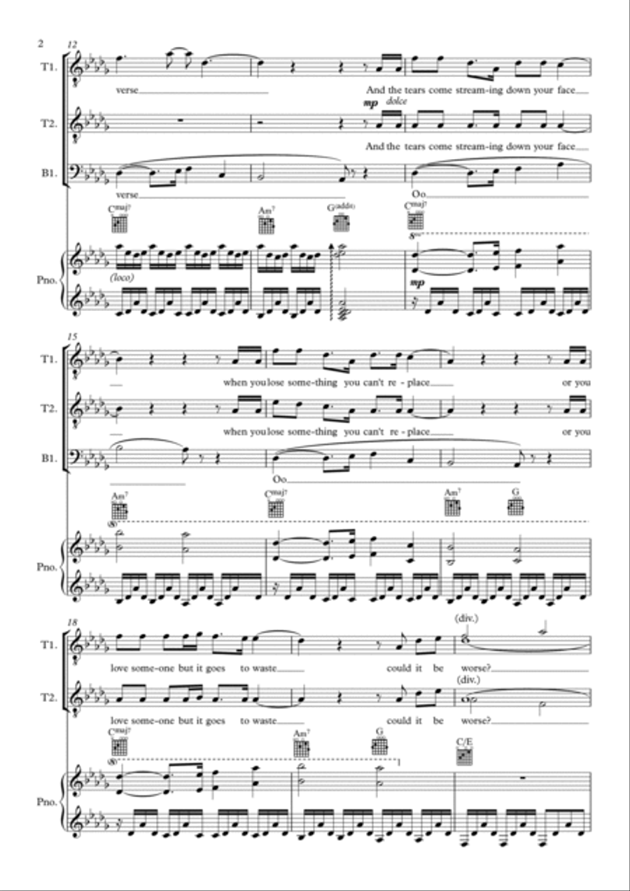 Fix You TTBB scores gallery preview page 2