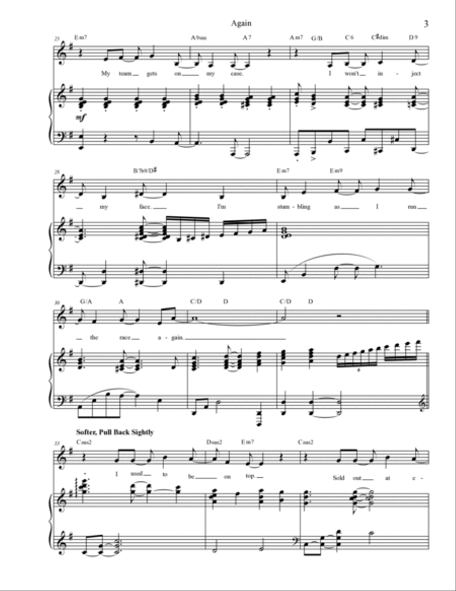 Again Voice scores gallery preview page 3