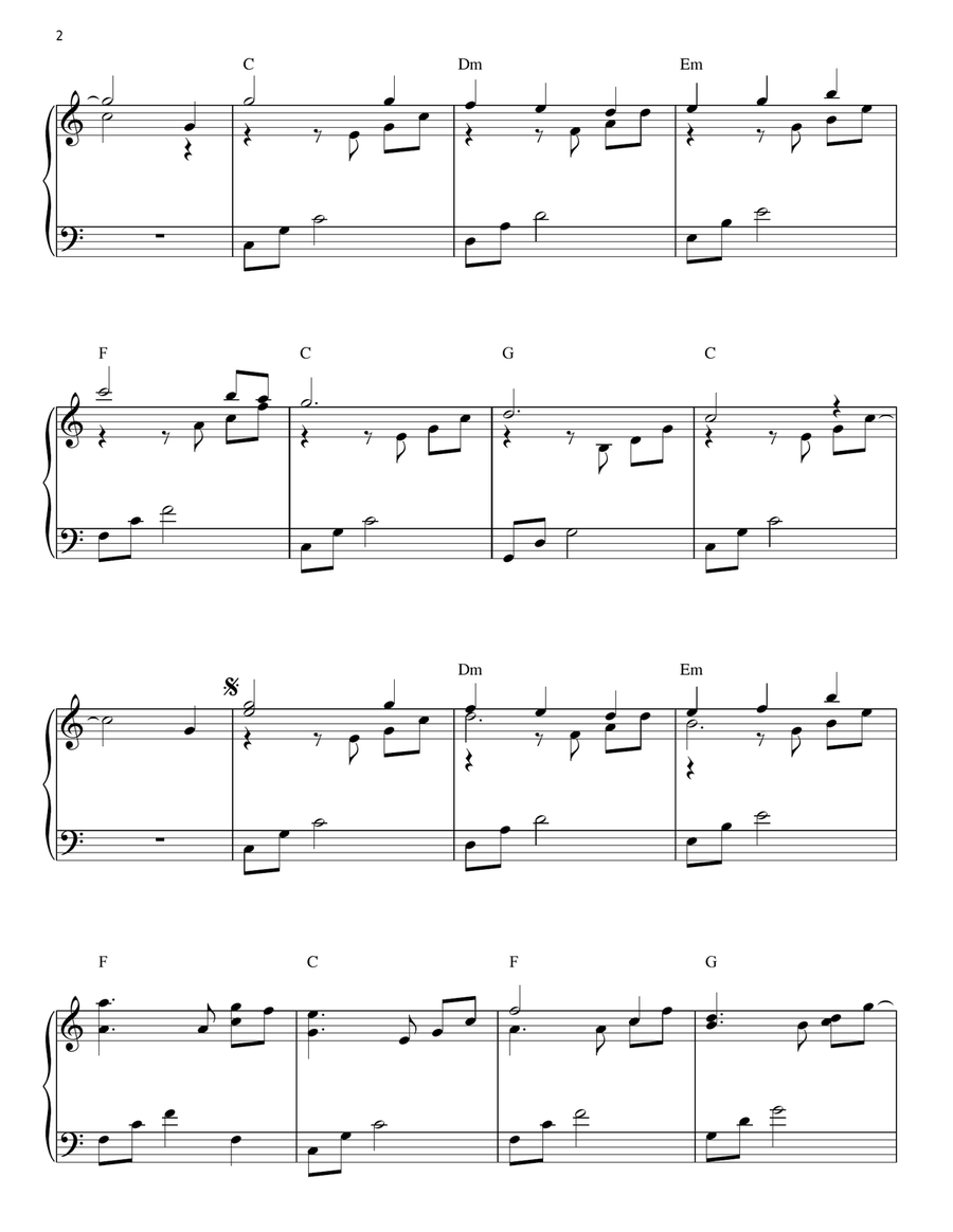 Winter Waltz Piano Solo scores gallery preview page 2