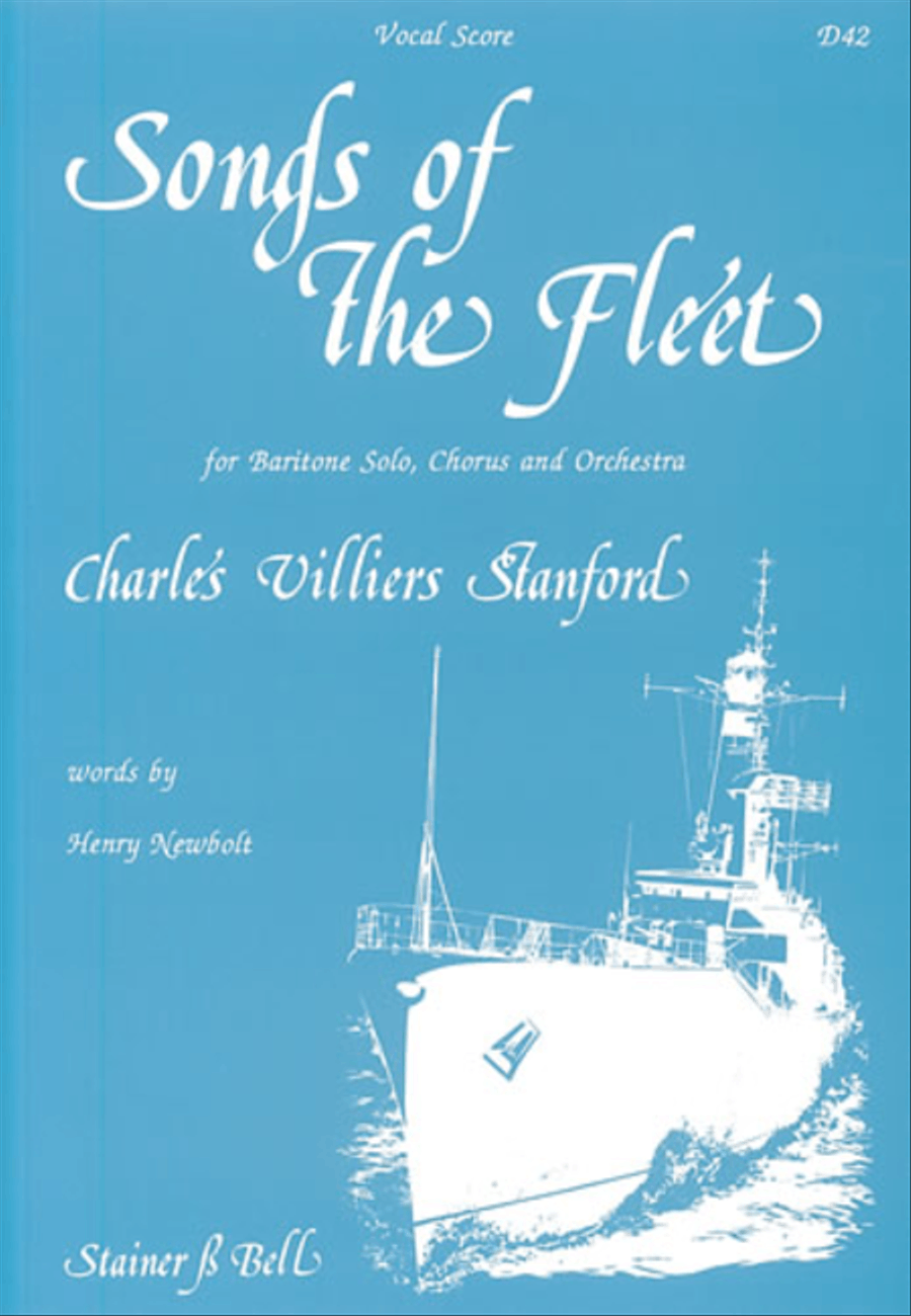 Songs of the Fleet. Vocal Score 4-Part scores gallery preview page 1
