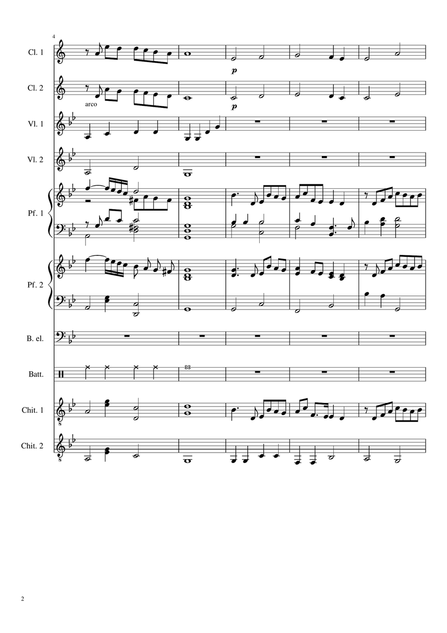 Cinema Paradiso Cinema Paradiso Small Ensemble scores gallery preview page 2