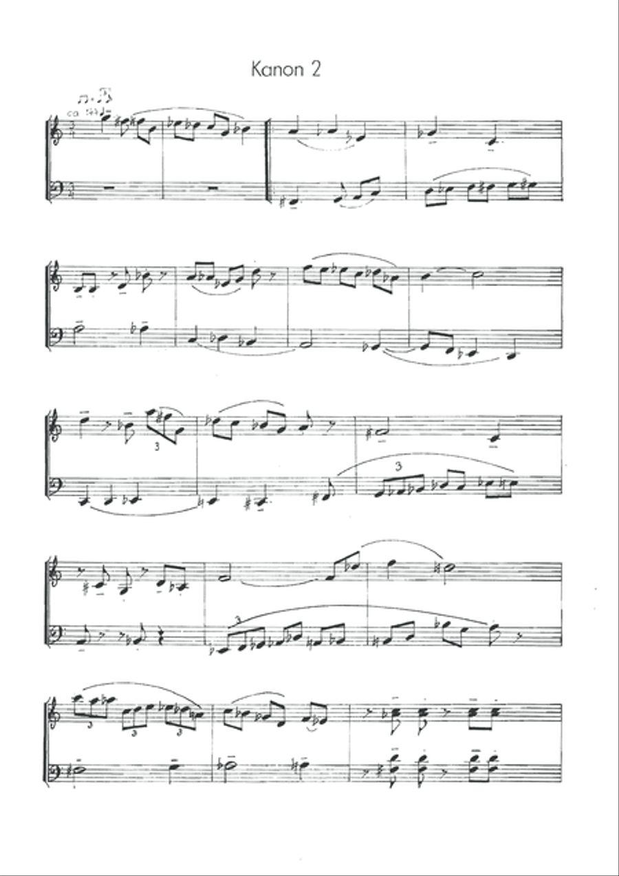 Kanon 2 Piano Solo scores gallery preview page 3