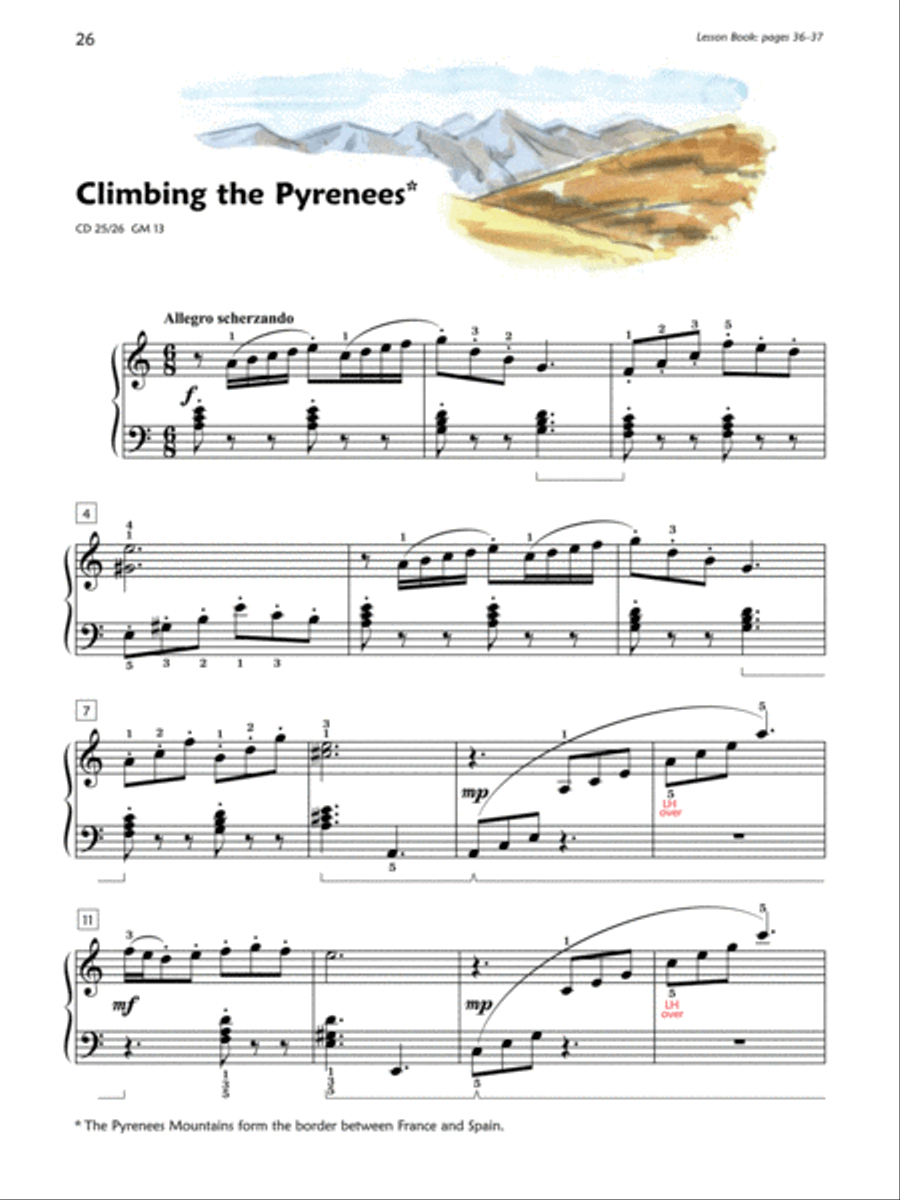 Premier Piano Course Performance, Book 5 Piano Method scores gallery preview page 4