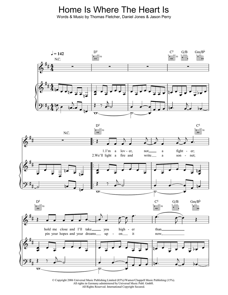 Home Is Where The Heart Is Acoustic Guitar scores gallery preview page 1