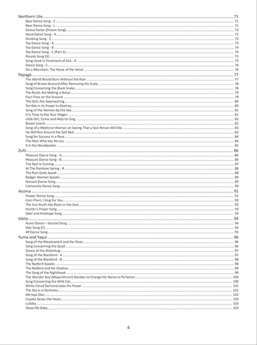 Songs of the Nations: American Indian Music Adapted for the Native American Flute Flute Solo scores gallery preview page 5