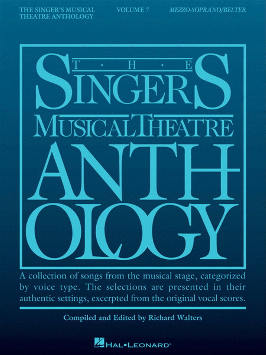 Singer's Musical Theatre Anthology – Volume 7