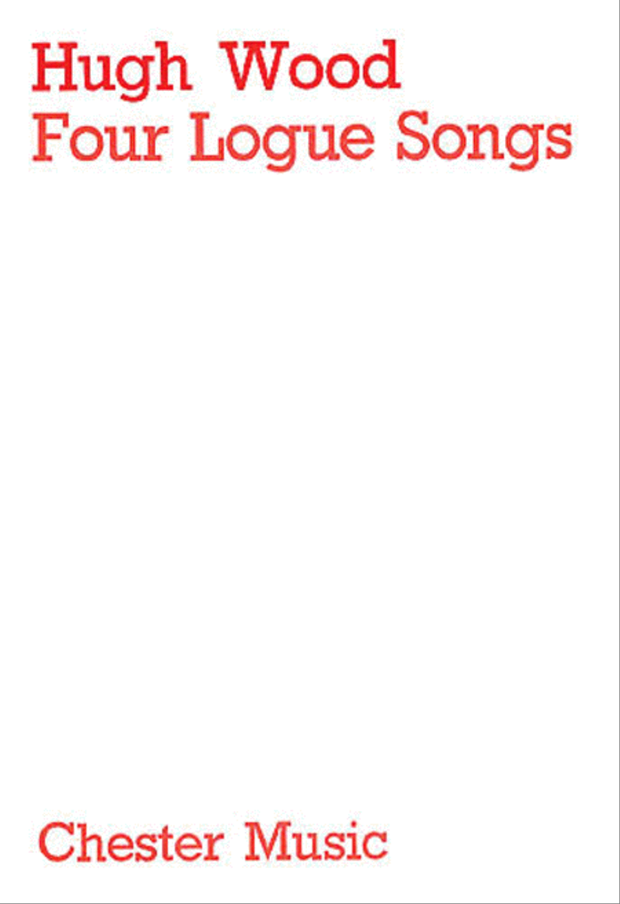 Four Logue Songs Clarinet scores gallery preview page 1