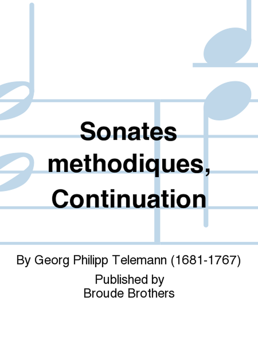 Continuation Sonates method. PF 176