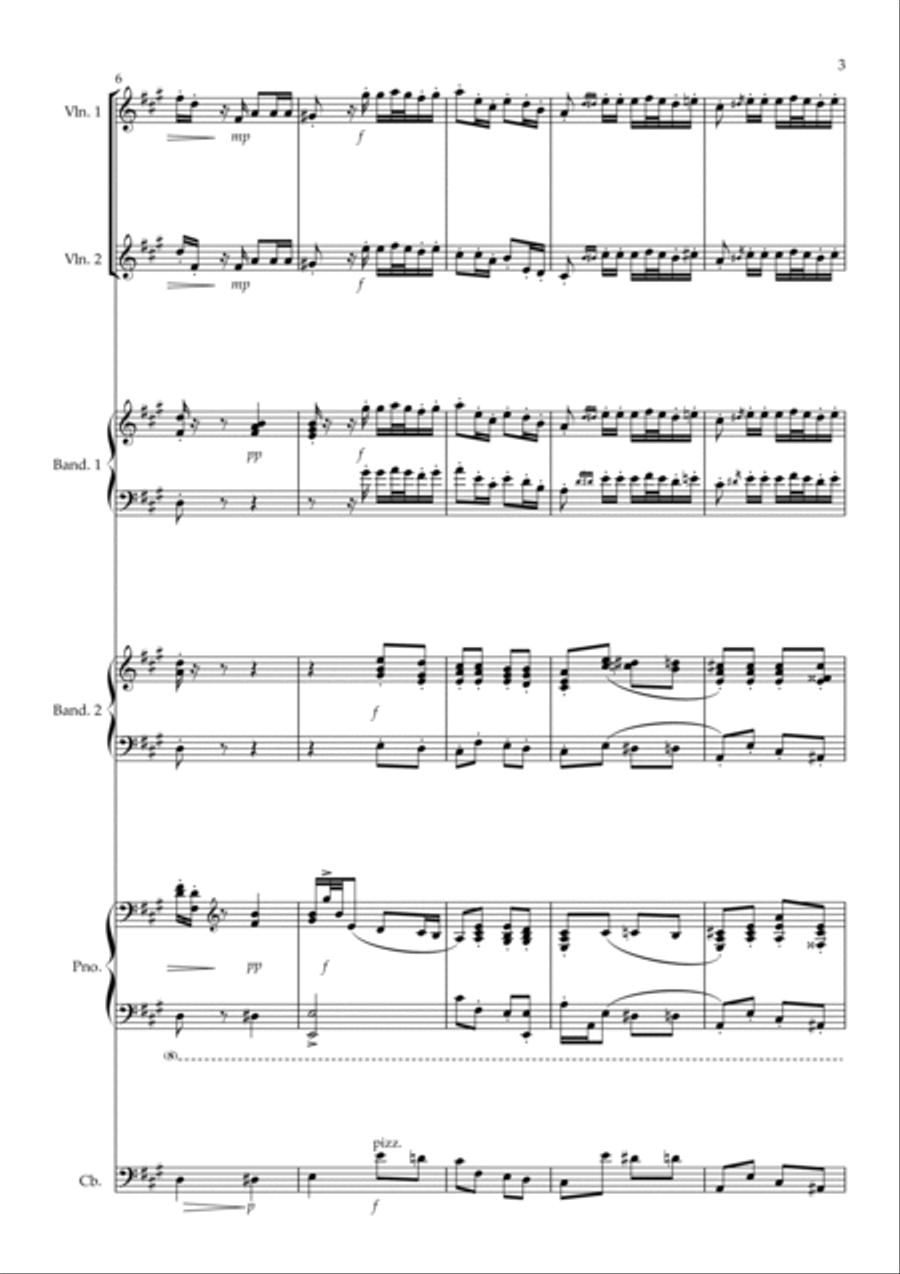 C.T.V. for Tango Sextet in the Style of Orlando Goñi Piano Trio scores gallery preview page 3