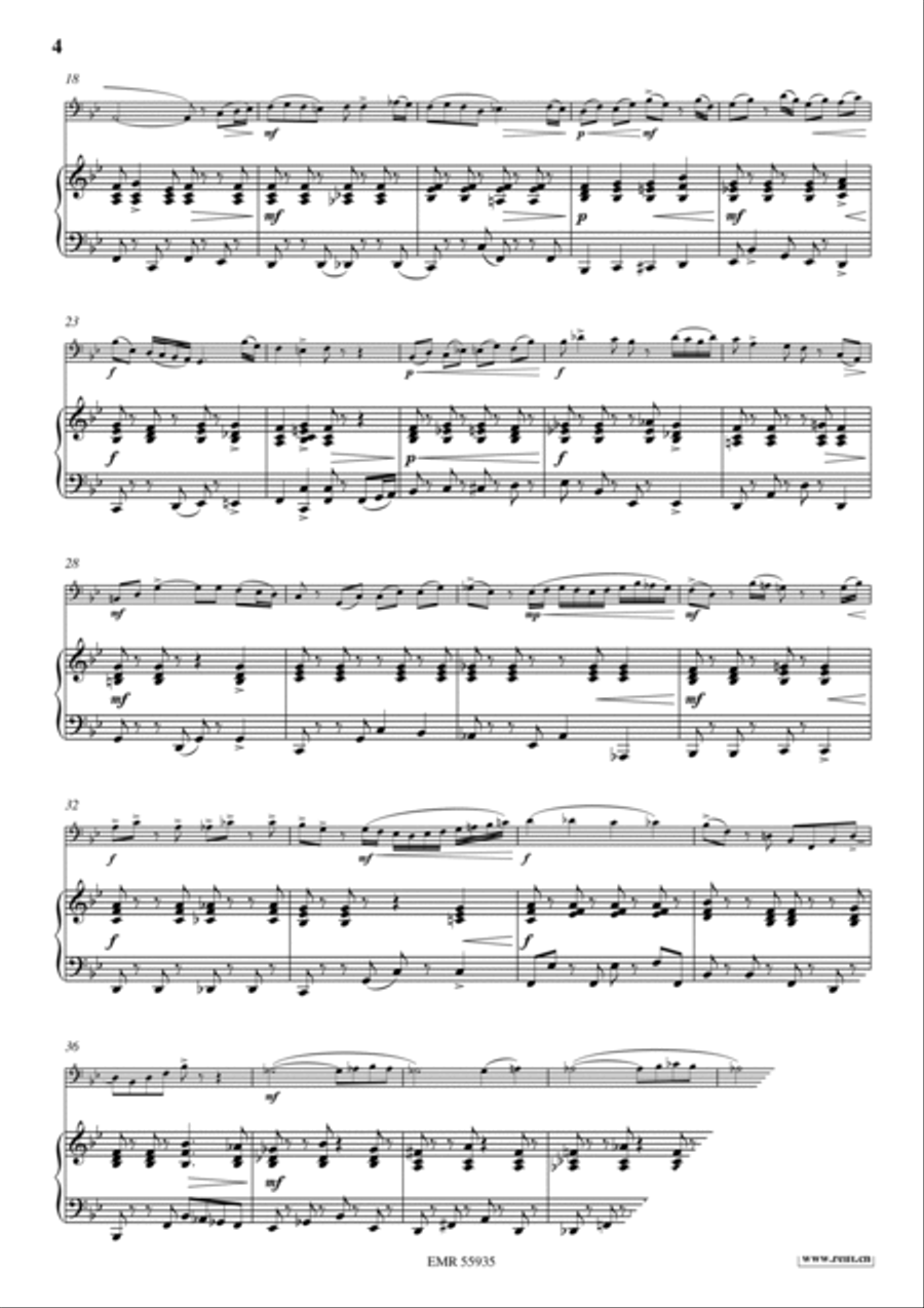 Tango for Diego Bass Recorder scores gallery preview page 6