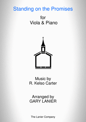 Book cover for STANDING ON THE PROMISES (Viola/Piano and Viola Part)