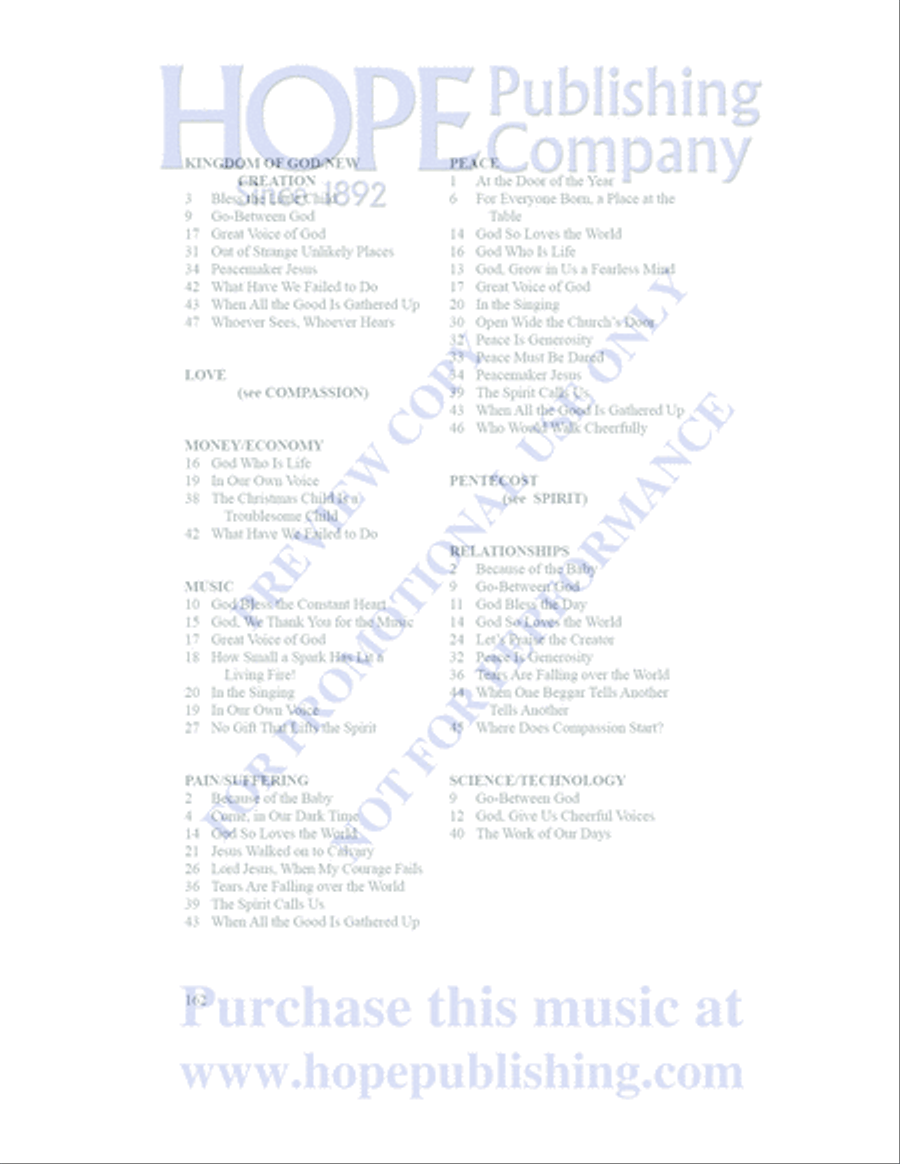 A Place at the Table A Place at the Table Choir scores gallery preview page 159
