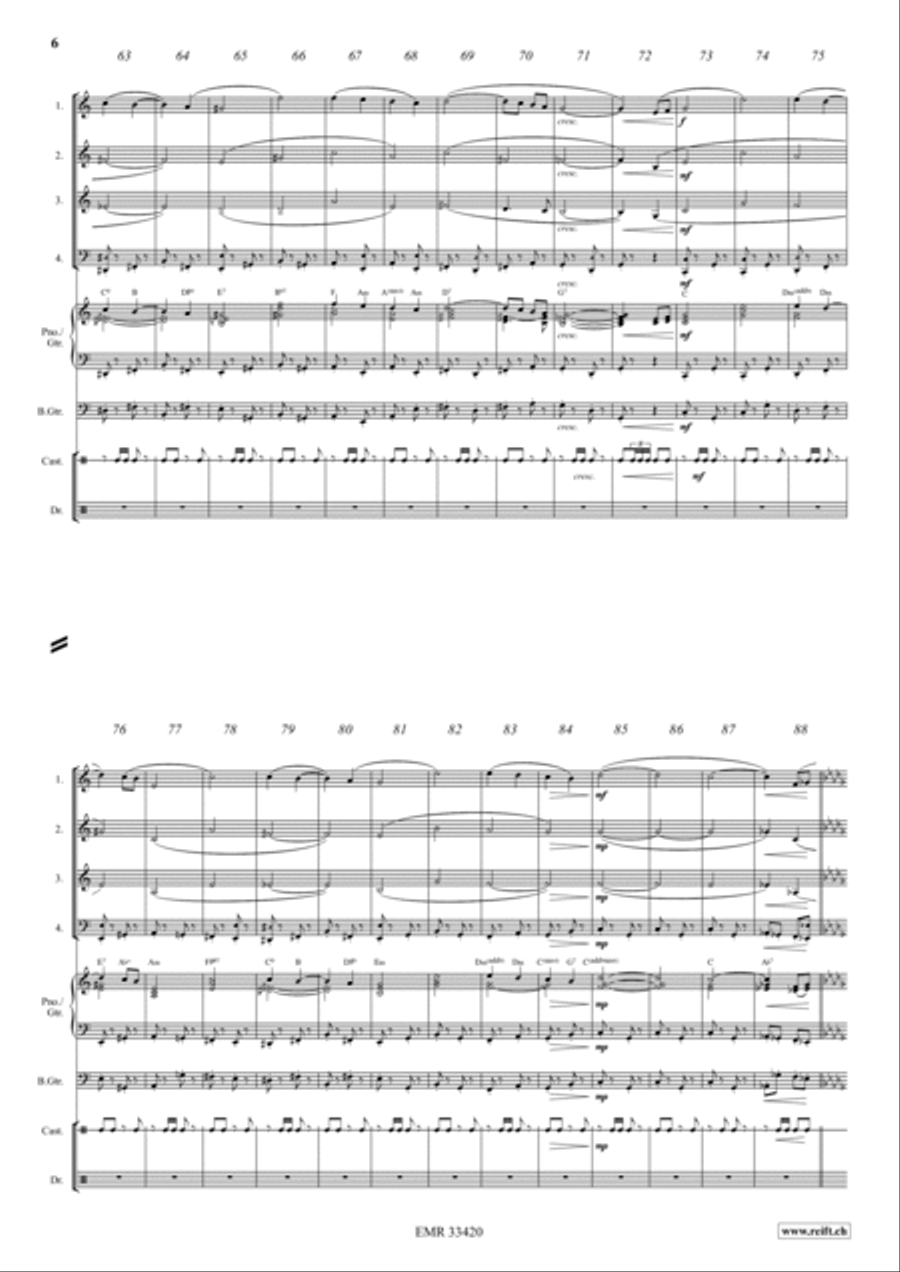 Costa Del Sol Costa Del Sol Woodwind Quartet scores gallery preview page 5