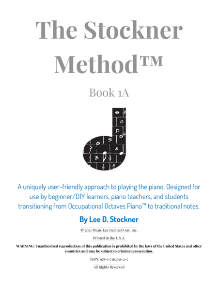 The Stockner Method™ - Book 1A