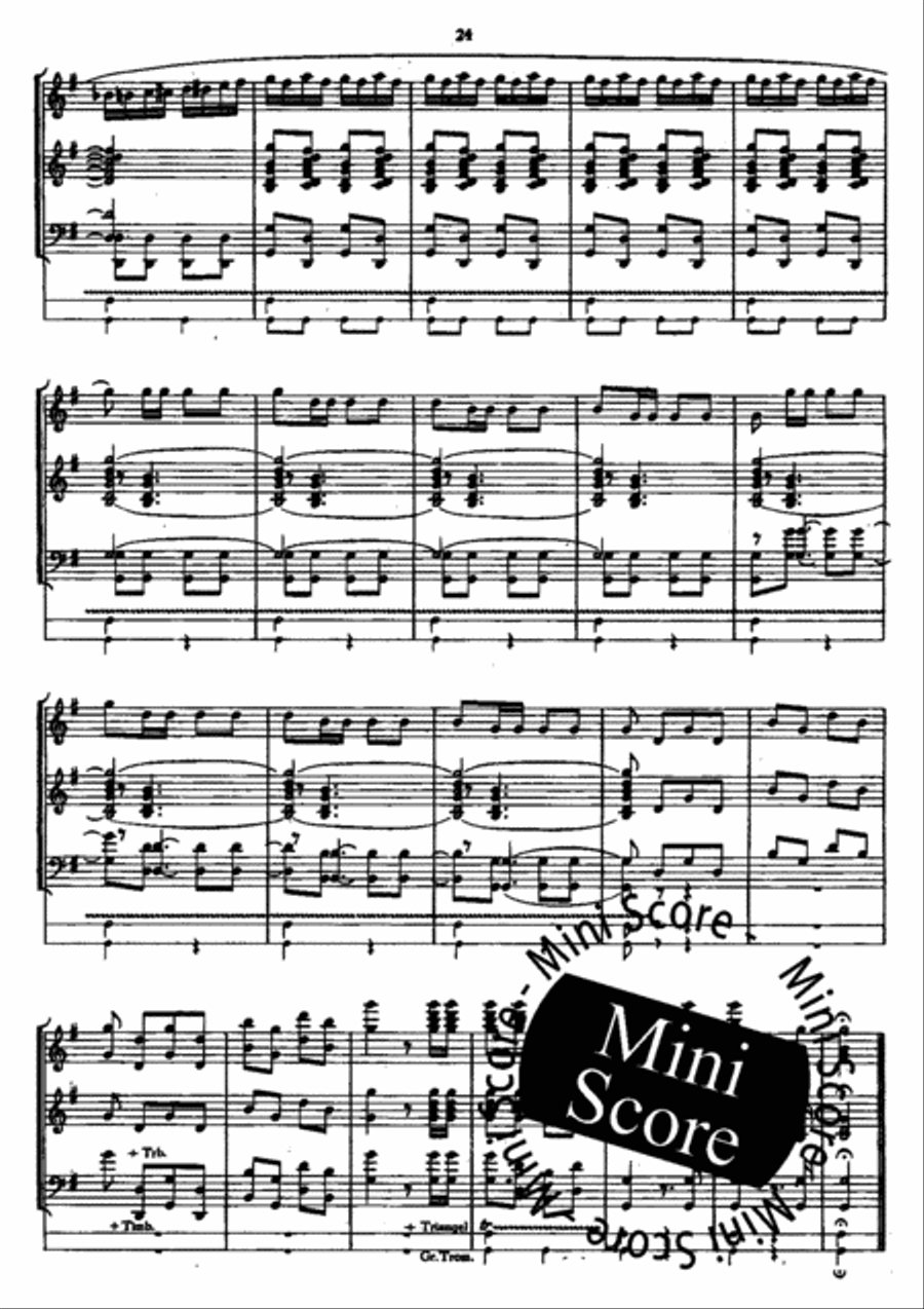 Wilhelm Tell/Guillaume Tell Concert Band scores gallery preview page 30