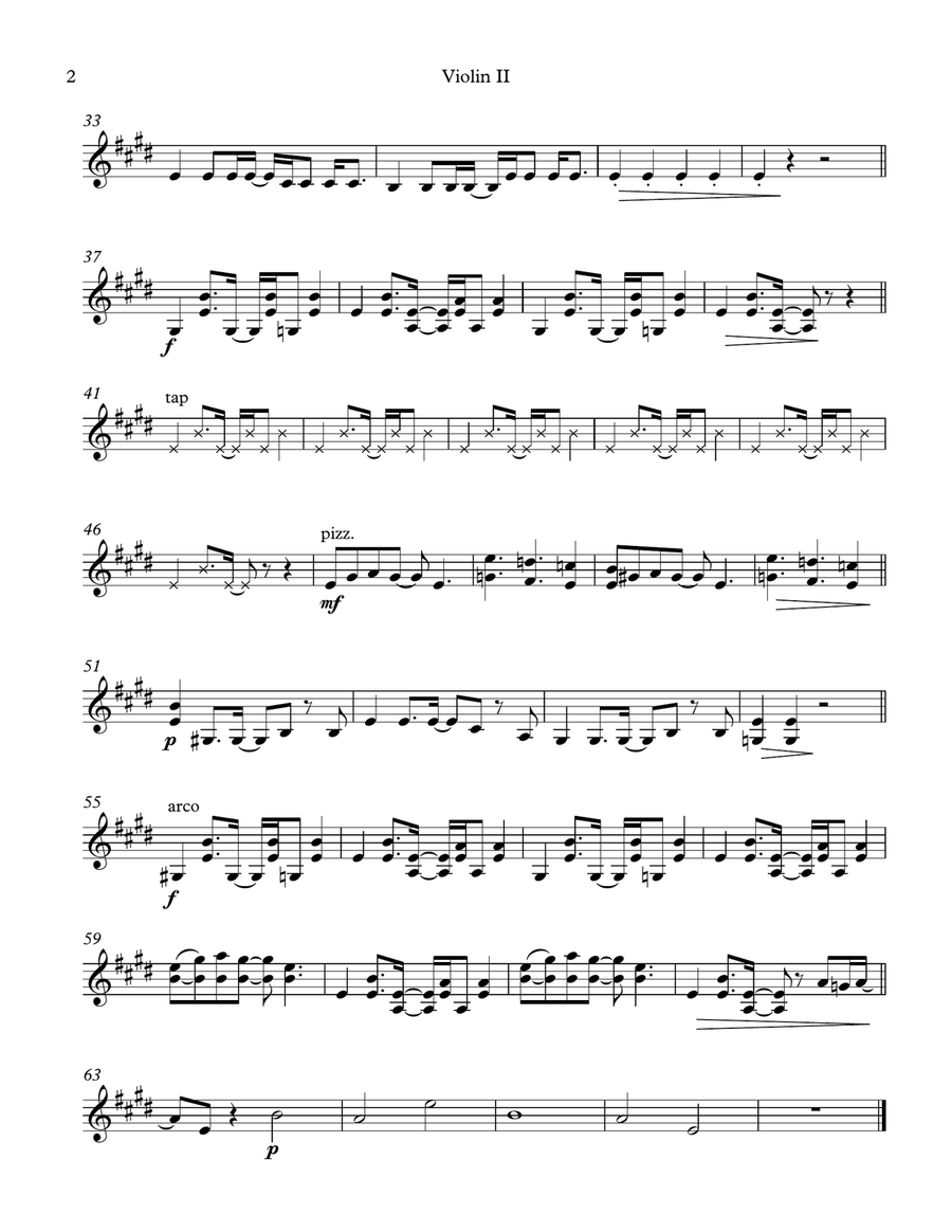 Nice To Meet Ya String Quartet scores gallery preview page 4